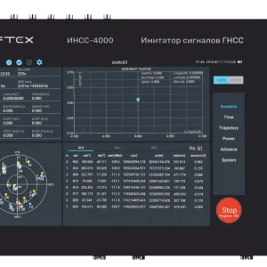Портативный имитатор сигналов ГНСС RFTEX ИНСС-4000: общий вид